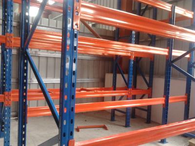 China 3 Levels Heavy Duty Racking System With Steel Plate Decking 3000H * 1000D * 2300L for sale