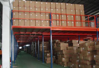 China High Utilization Metal Workshop Industrial Mezzanine Floors Steel Q235B  For Cold Room for sale