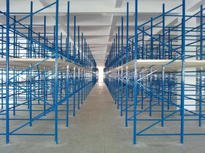 China Safe Durable Multi - Layer Medium Duty Pallet Racking Standard Size 2000H*600D*2000Lmm for sale