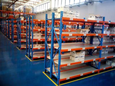 China High Density Adjustable Medium Duty Pallet Racking For Light Duty Products Warehousing for sale