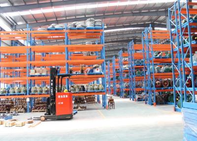 China Cold Roll Steel Pallet Storage Racks / Multi Tier Racking System 88*66*2.0 Mm Uprights for sale