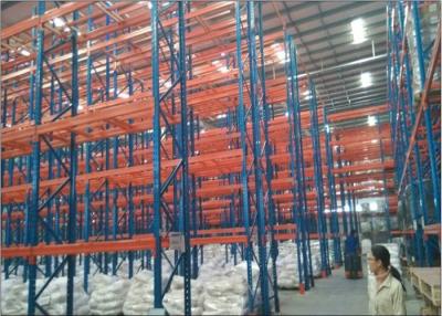 China Upright Industrial Pallet Storage  Racking Dimensions / 1500 - 3600 mm Length for sale