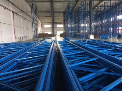 China Industrial Storage Steel Drive In Racking System Powder Coating For Warehouse for sale