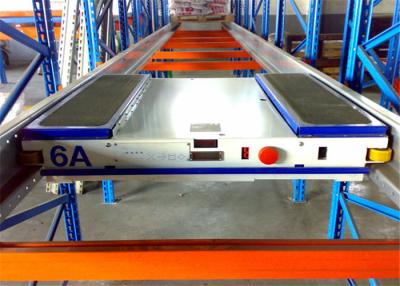 China Anti Rust Adjustable Durable Shuttle Pallet Racking With Pallet Runner for sale