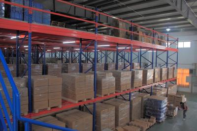 China Workshop Storage Mezzanine Racking System For Factory And Industrial for sale