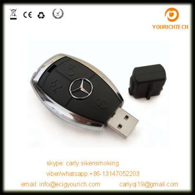 China cheap price car key shape usb flash drive in hot selling benz car key style usb stick for sale