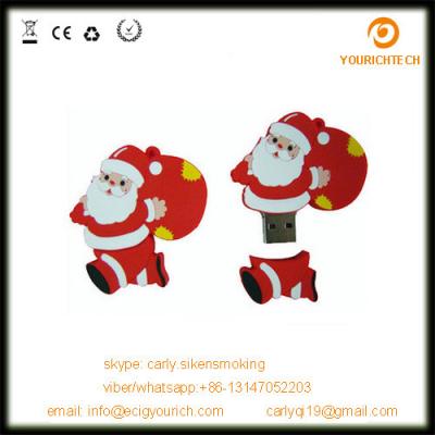 China Christmas Gift Promotional USB Flash Drive Cartoon Character USB Flash Drive for sale