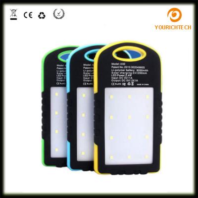 China solar powerbank 4000mAh solar power bank universal portable for sale