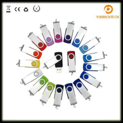 China Wholesale Factory Price swivel type stick usb flash drive with customized logo 1GB, 2GB,4GB, 8GB, 16GB for sale