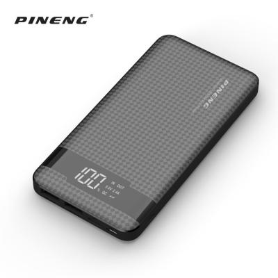 China Easy Carry PINENG NEWEST Quick Charge Easy Carry External Li-polymer Battery 10000mah Power Bank for sale