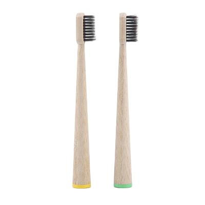 China Wholesale Price Candle Shape Bamboo Charcoal Disposable Disposable Toothbrush for sale