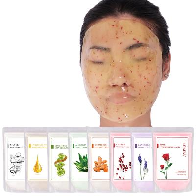 China Natural Facial Jelly Face Mask 1kg Beauty Skin Care SPA Moisturizer Whitening Rose Petal Collagen Hydro Jelly Mask Peel Off Powder for sale