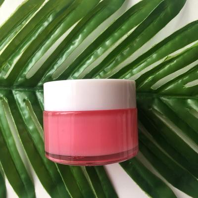 China Nourishing Strawberry Moisturizing Sleep Lip Mask Balm Pink Sleep Lip Mask for sale