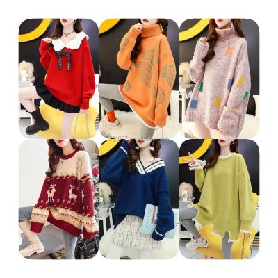 China Wholesale Anti-wrinkle Stain Winter New High Quality Women's Knitting Sweater for sale