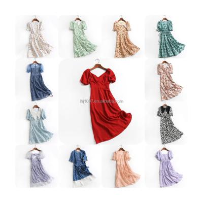 China 2021 High Quality Popular Women's Casual Style Collar Women's Dress Anti-Static for sale