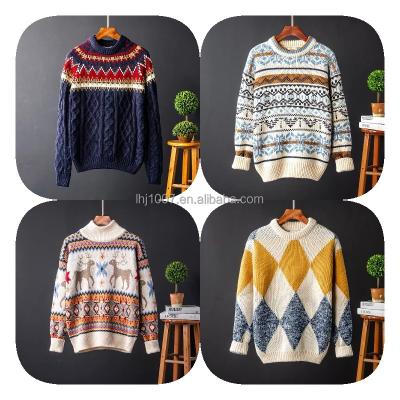 China 2021 new high quality men's sweater Anti-wrinkle men's pullover sweater factory wholesale for sale