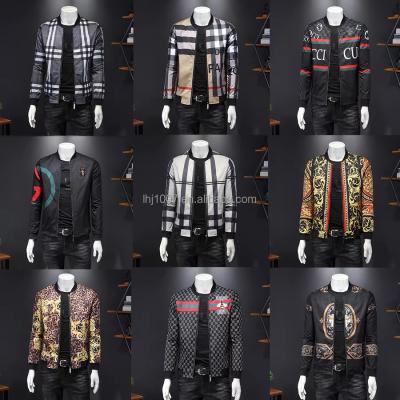 China 2021 Autumn Custom New Men's Vintage Color Print Letter Men's Premium Classic Jacket QUICK DRY for sale