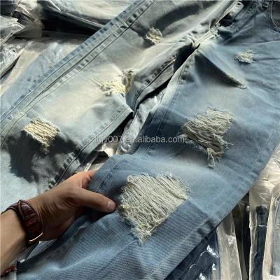 China Breathable Made In China Supply Professional Summer Styles Different Fashion Men'S Breathable Jeans for sale