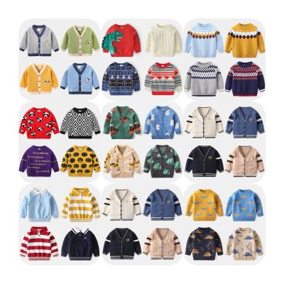 China Anti-pilling new 2021 autumn and winter warm children's sweaters cartoon knitted wholesale price for sale