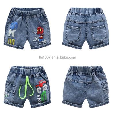 China Breathable Warm - Wholesale Kids Boys Jeans And Shorts Factory Stain Pattern for sale