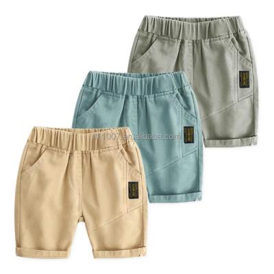 China New breathable canvas-cotton kids boys shorts 0.5-8 year old spot wholesale price for sale