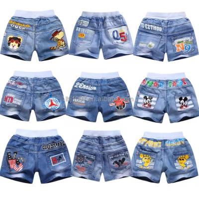 China Breathable High Quality Lattice Shorts For Kids New Summer Stretch Lattice Shorts For Kids for sale