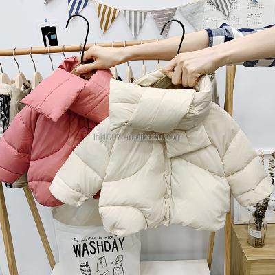 China Duck Down Winter New Children's Sustainable White Children's Clothing Kids Waterproof Wram Jacket for sale