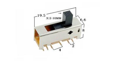 China Five-speed correction /5-speed correction SMD sliding contact /5-speed SMD sliding contact SLIDE-2511 for sale