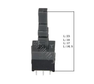 China Main Switch 8.5*8.5*23MM, 8.5 Main Size 23MM, Button Switch Length 18MM/small Puhs Vertical Main Self-locking Switch PS-85-9 for sale