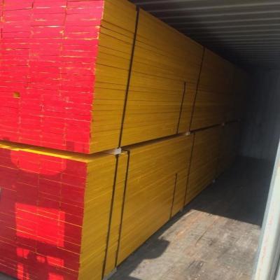 China Industrial LVL Timber Timber Beam For Formwork And Construction for sale