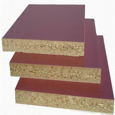 China Water Render 18mm Melamine Faced Particle Board Chipboard For Resistant Table Top for sale