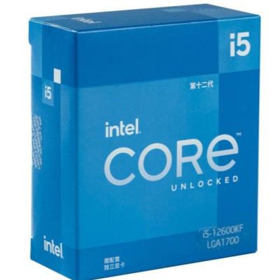 China Desktop Hot Selling New IT i5 12600KF 128GB 12 Core 20 Thread High Speed ​​CPU Processor for sale