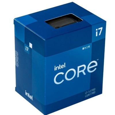 China Desktop Hot Selling New IT I7 12700 128GB Twelve Core Twenty Thread CPU High Speed ​​Processor for sale