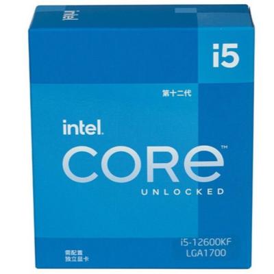 China Good Price Desktop Original IT i5 12600KF LGA 1700 Desktop Computer 10nm Dedicated High Speed ​​CPU Processor for sale