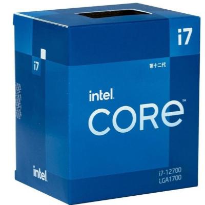 China Good Price Desktop Original IT Desktop I7 12700 LGA 1700 10nm Dedicated High Speed ​​CPU Processor for sale