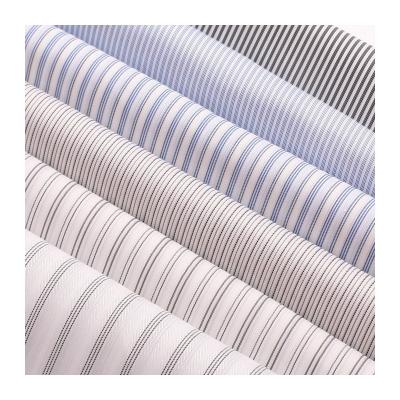 China 1cm Stripe Anti-Static Satin BCI/GOTS 300TC 173*120 Mercerized White Quilted Satin Fabric for sale