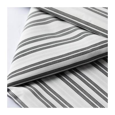 China Bright color stability voile striped rainbow lurex thick woven colorful 100% cotton fabric for dress and blouse for sale