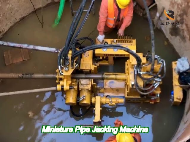 miniature pipe jacking machine zoomlion pipe jacking equipment