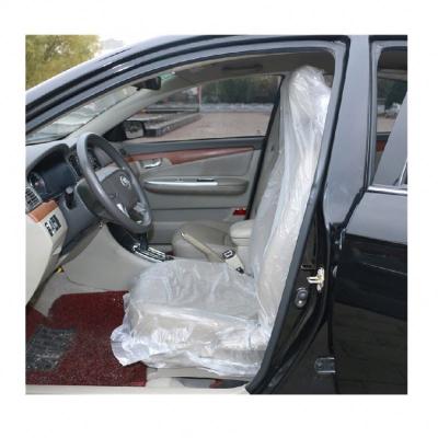 China Basic Without Design Manufacturer Wholesale High Quality Heavy Duty Plastic Disposable Car Seat Cover for sale