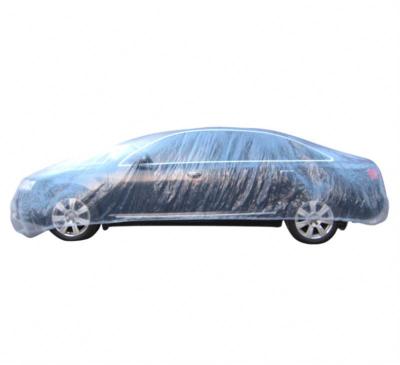 China Wholesale Standard Disposable High Quality Car Cover Dustproof And Antifouling Plastic Cover for sale