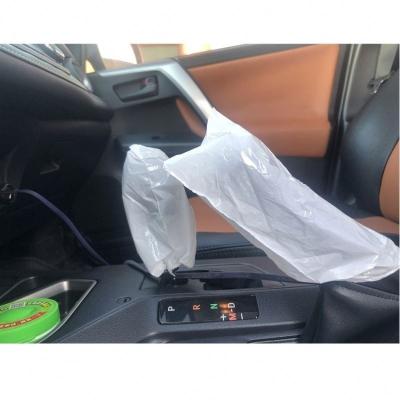 China Basic Without The Design Protective Wholesale Hot Disposable Waterproof Transparent Plastic Car Steering Wheel Cover for sale