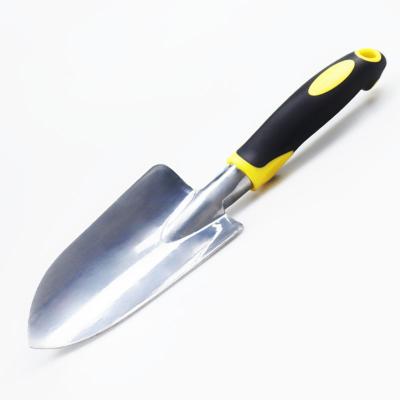 China Garden Shovel Yellow handle shovel Strong garden hand tools cheap trowel For pant garden home planting for sale