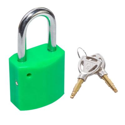 China Plastic Door Padlock With Different Color Sawing Resistance Shackle for sale