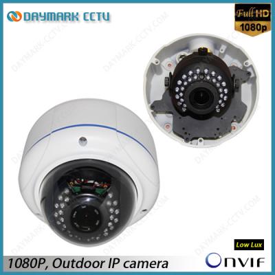 China Vandalproof 2 Megapixel HD Dome IP Camera 2.8-12mm Varifocal Lens Onvif Compatible for sale