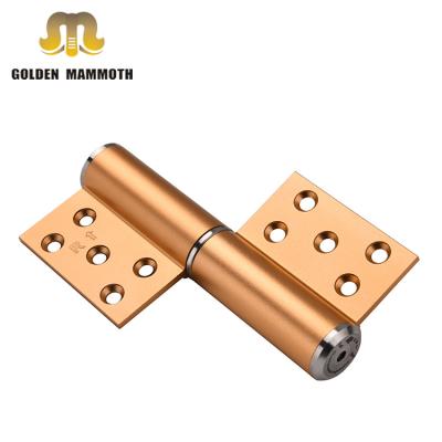 China Modern Space Aluminum And Stainless Steel Narrower 5 Inch Q Type Hydraulic Automatic Soft Door Hinge For Aluminum Door for sale