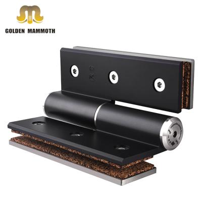 China Modern Gold Gigantic High Quality Narrow Hinge (GM-5BH-S) Hydraulic Door Hinge For Hotel Glass for sale