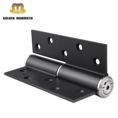 China Modern Aluminum Black Color Hydraulic Buffer Automatic Gap Closing Hinge For Wooden Door 5 Inch Door Closer for sale