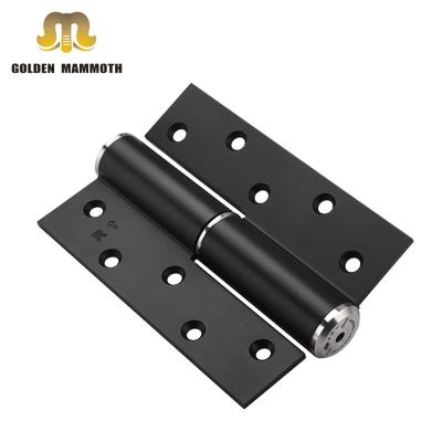 China Modern Space Aluminum Anti-Pinch Door Closers Protect Automatic Closing Hinge for Wooden Door, Bathroom Door Hinge for sale