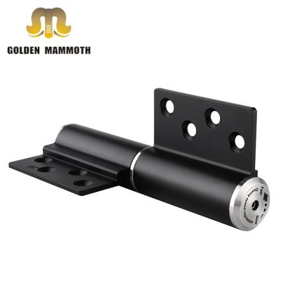 China Modern Strong Space Bearing Aluminum Hydraulic Smooth Closer Hinges M Type Hinge For Shower Door for sale