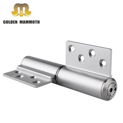 China Modern Bathroom Door Hydraulic Slient Soft Hinges M Type Automatic Closing Hinge For Glass Door for sale